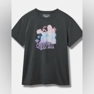 🖤TORRID CREATURE FROM THE BLACK LAGOON GREY TOP SIZE 3X🖤